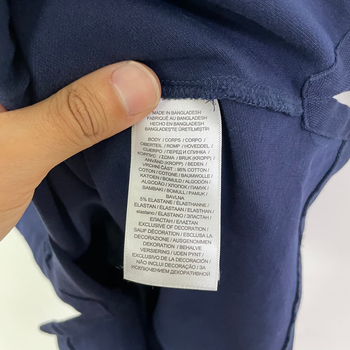 폴로랄프로렌 반팔 카라티셔츠 네이비 상품이미지6