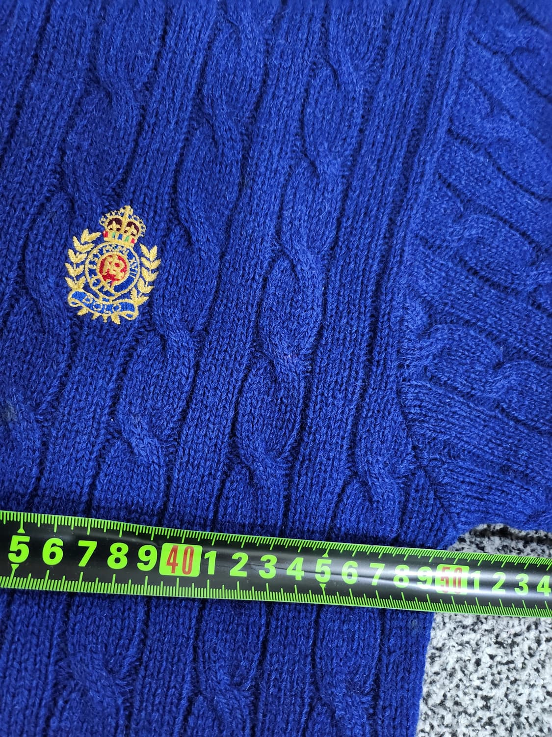 빈티지 폴로 랄프로렌 셰틀랜드 울 가디건 상품이미지8