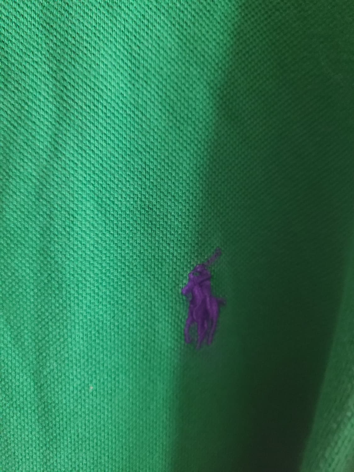 폴로 랄프로렌 그린 긴팔 폴로티 상품이미지3