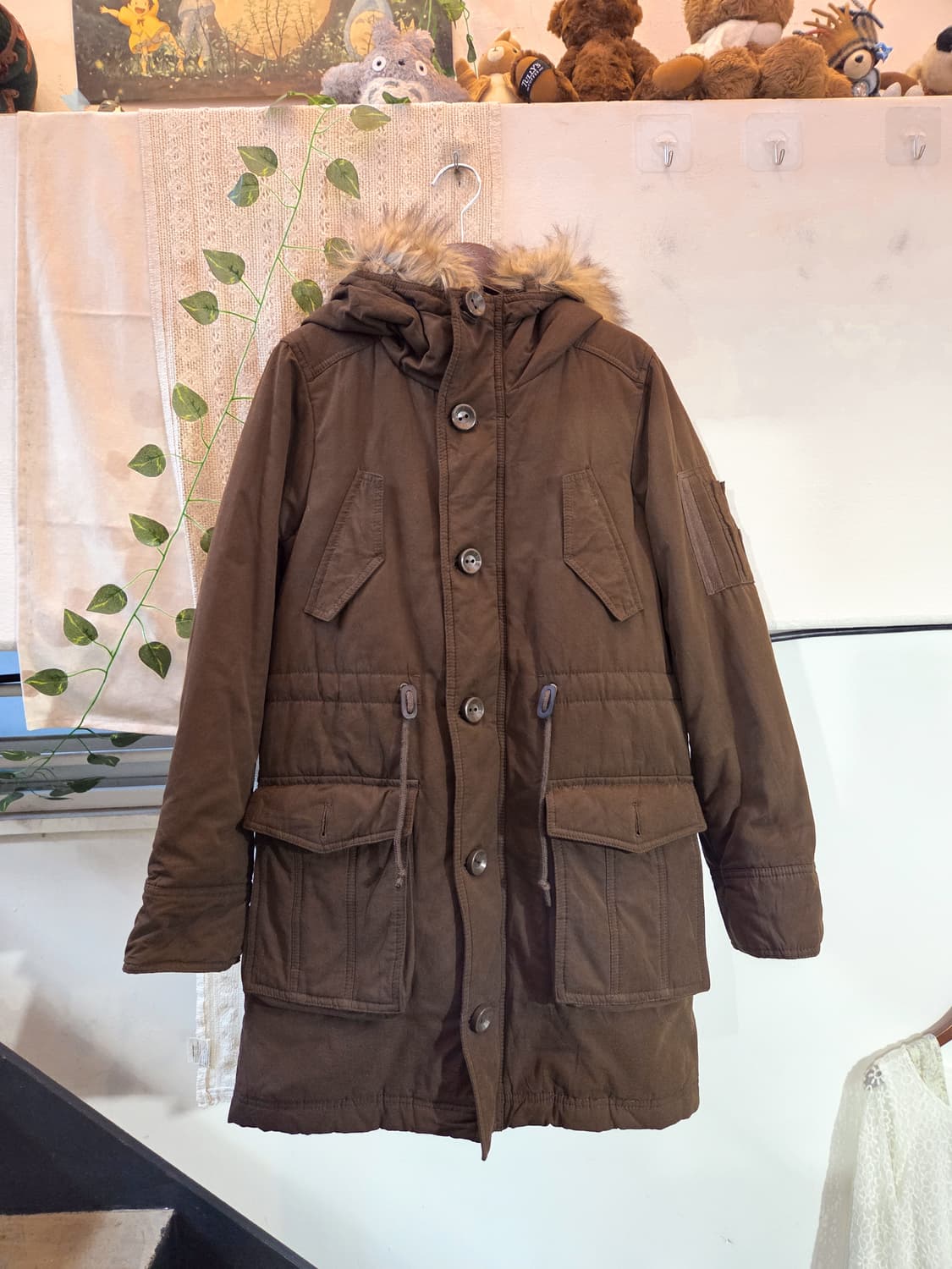 초코브라운 야상 점퍼 상품이미지1