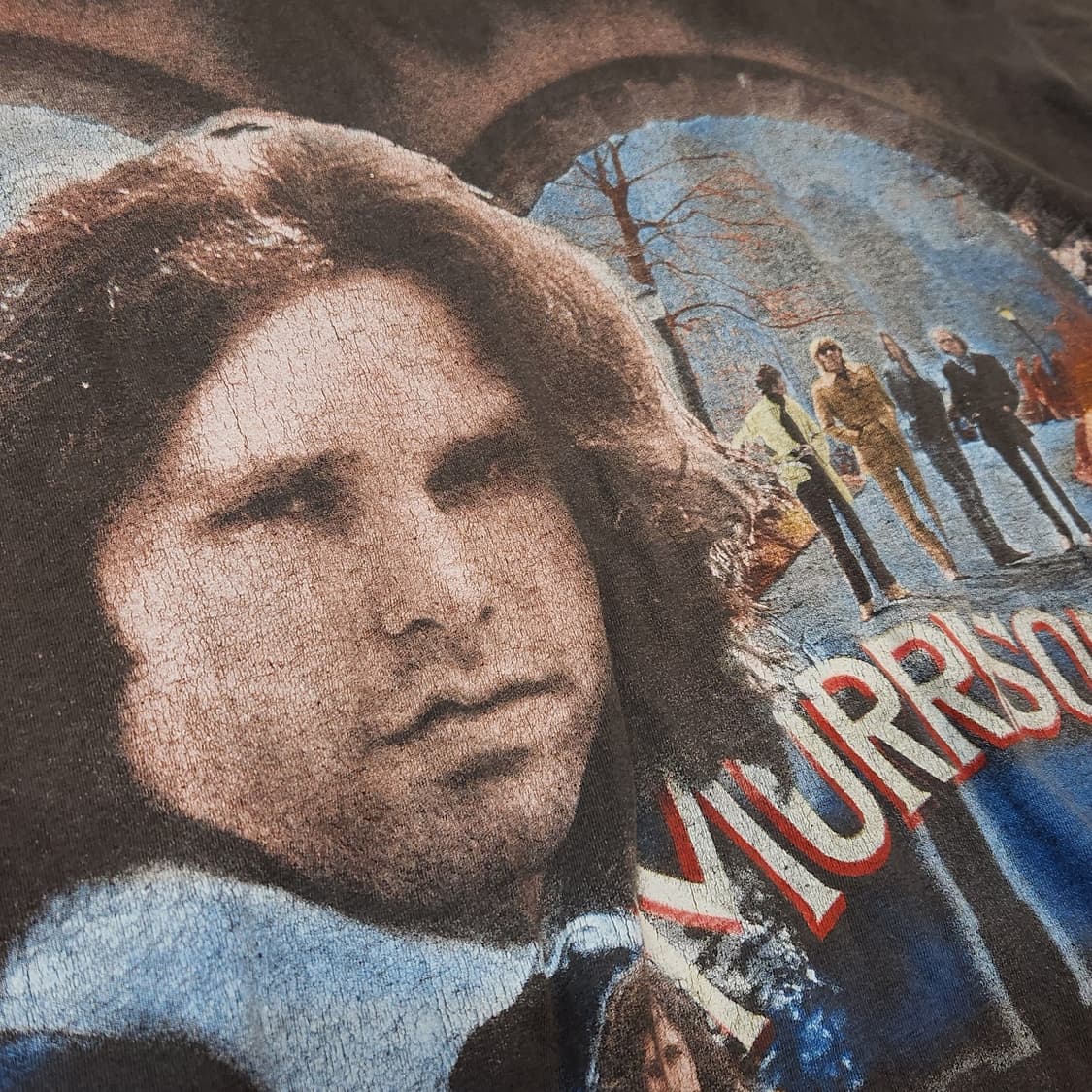 90's 더 도어즈 부틀렉 빈티지 밴드 티셔츠 상품이미지2