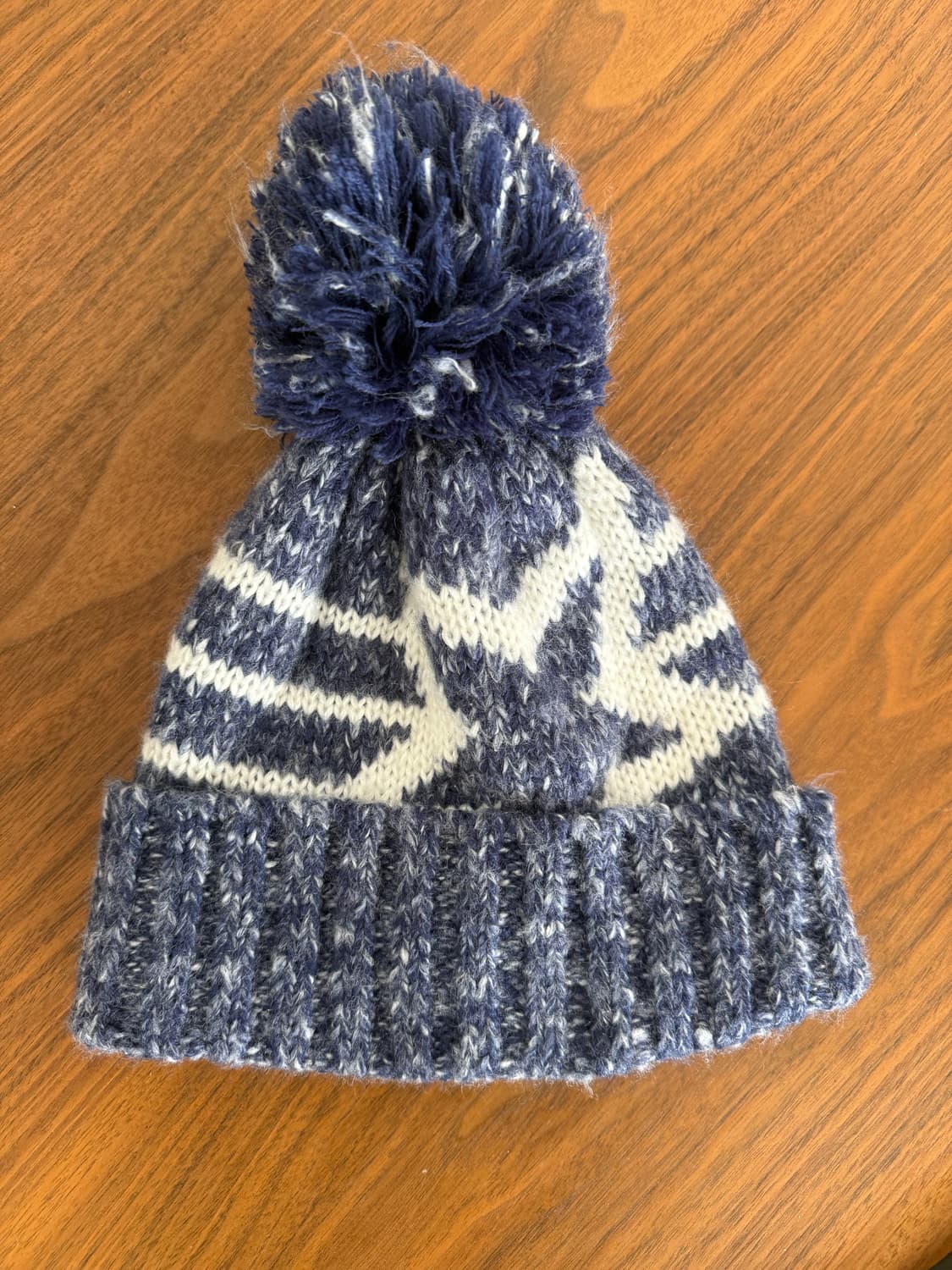 빈티지 네이비 별 방울비니 상품이미지1