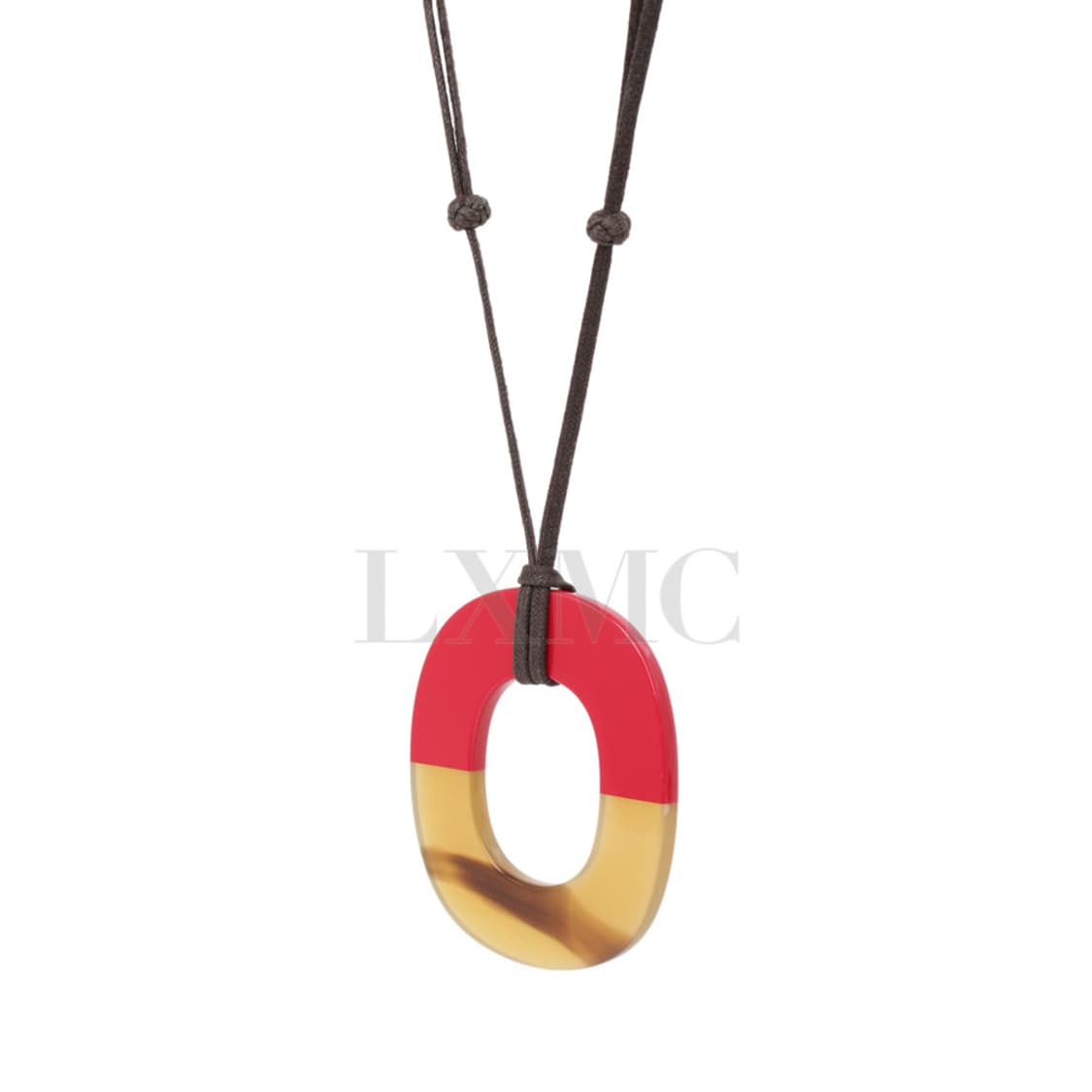 에르메스 호른 목걸이 버팔로 물소뿔 래커드 펜던트 롱 네크리스 상품이미지3