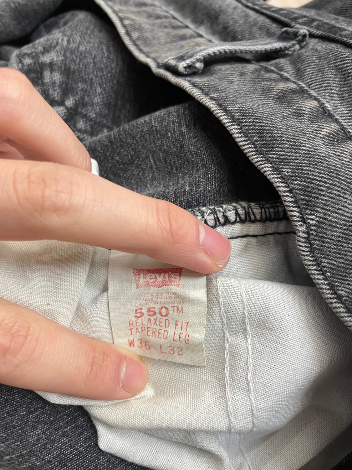 리바이스 550 오렌지탭 36/32 상품이미지4