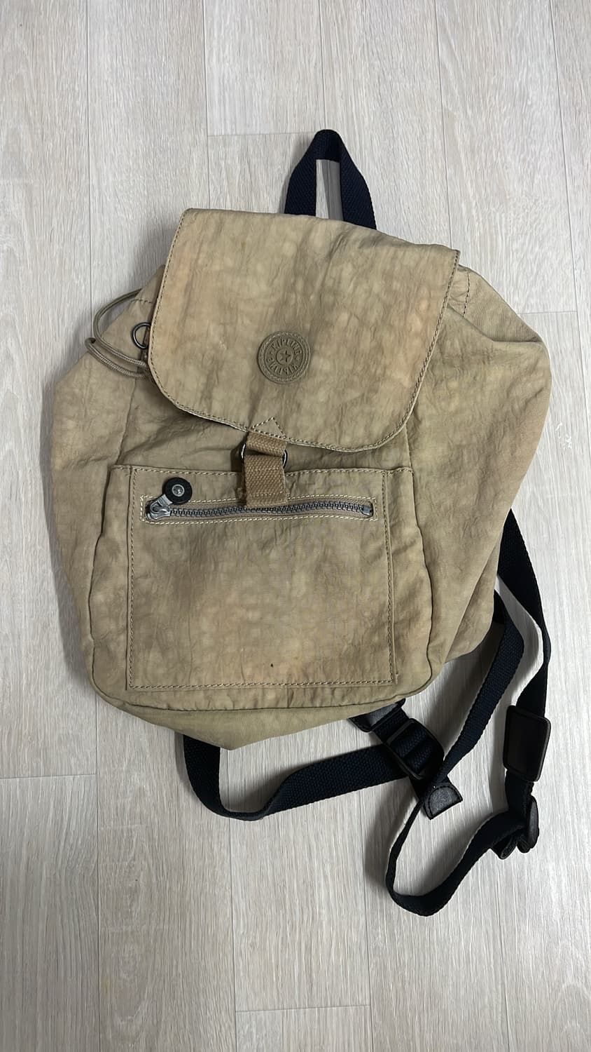 빈티지 키플링 베이지 백팩 상품이미지3