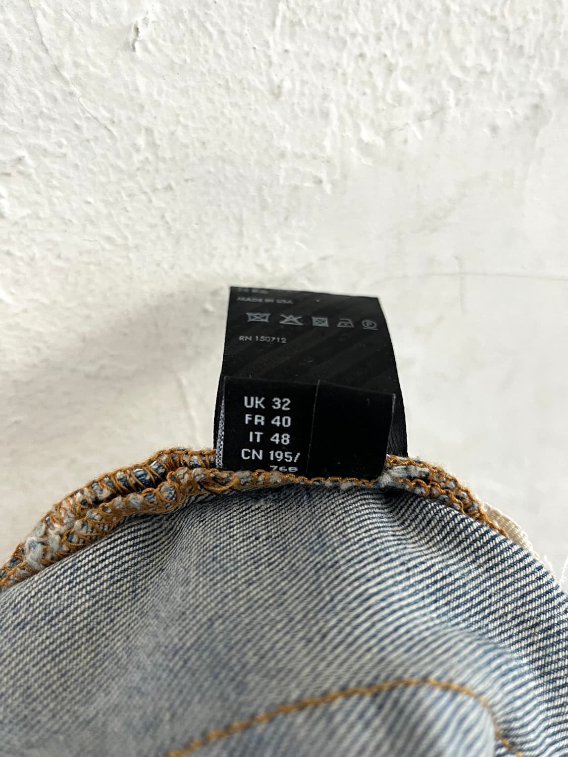 아미리 반다나 스타 패치 데님 팬츠 상품이미지8