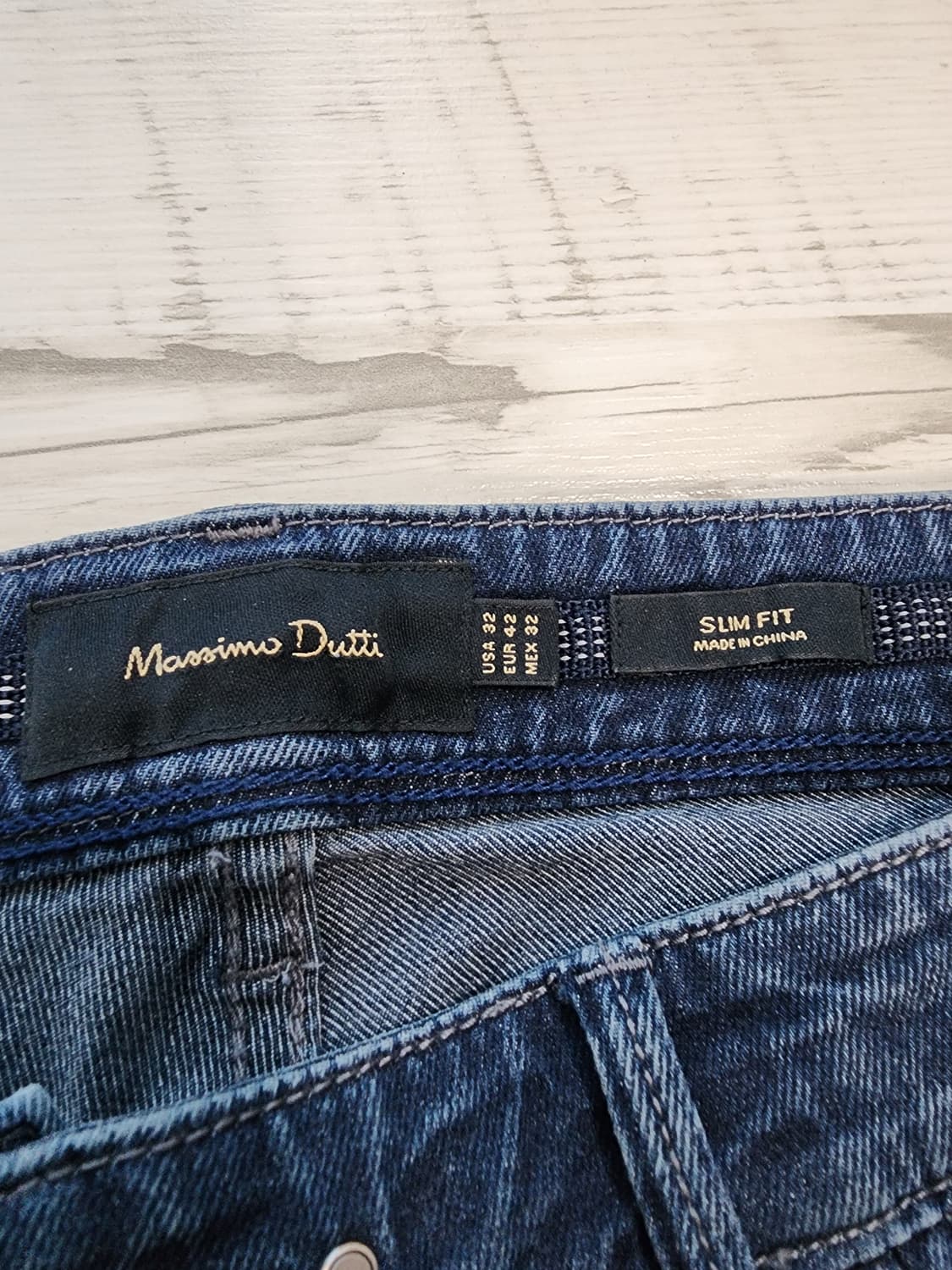 마시모두띠 스트래치 데님 팬츠 팜. (32~33)인치 사이즈 스판 청바지 상품이미지5