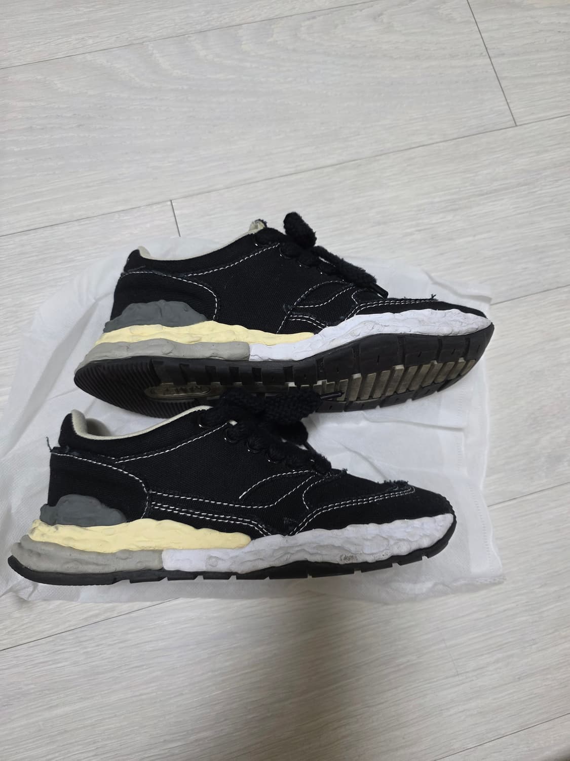 메종 미하라 야스히로 죠지 운동화 블랙  상품이미지2