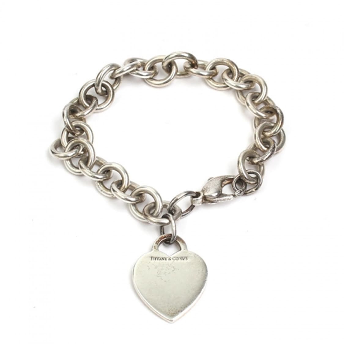 티파니앤코 로고하트 925실버 체인 팔찌 상품이미지1