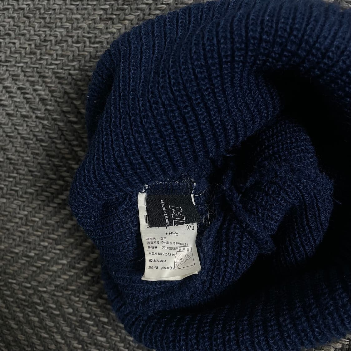 MLB 뉴 젤리 LA다저스 네이비 비니 y 3813 상품이미지4