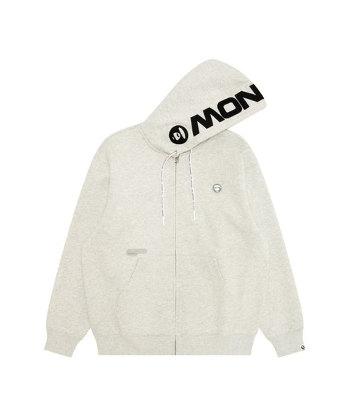 AAPE NOW ZIP UP HOODIE 에이프 후드집업 멜란지 상품이미지1