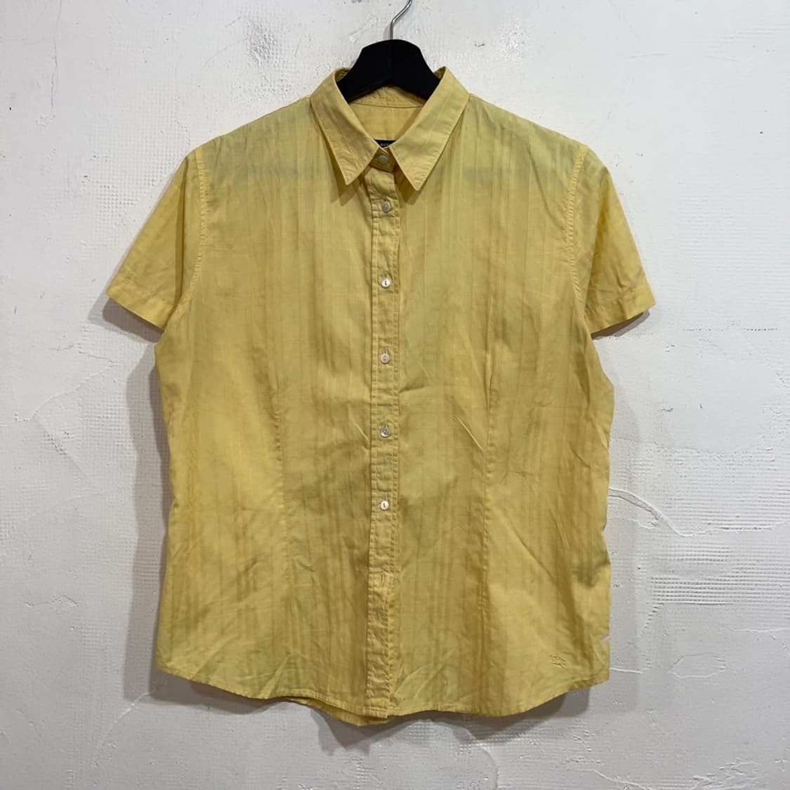 버버리 체크 반팔 셔츠 상품이미지2