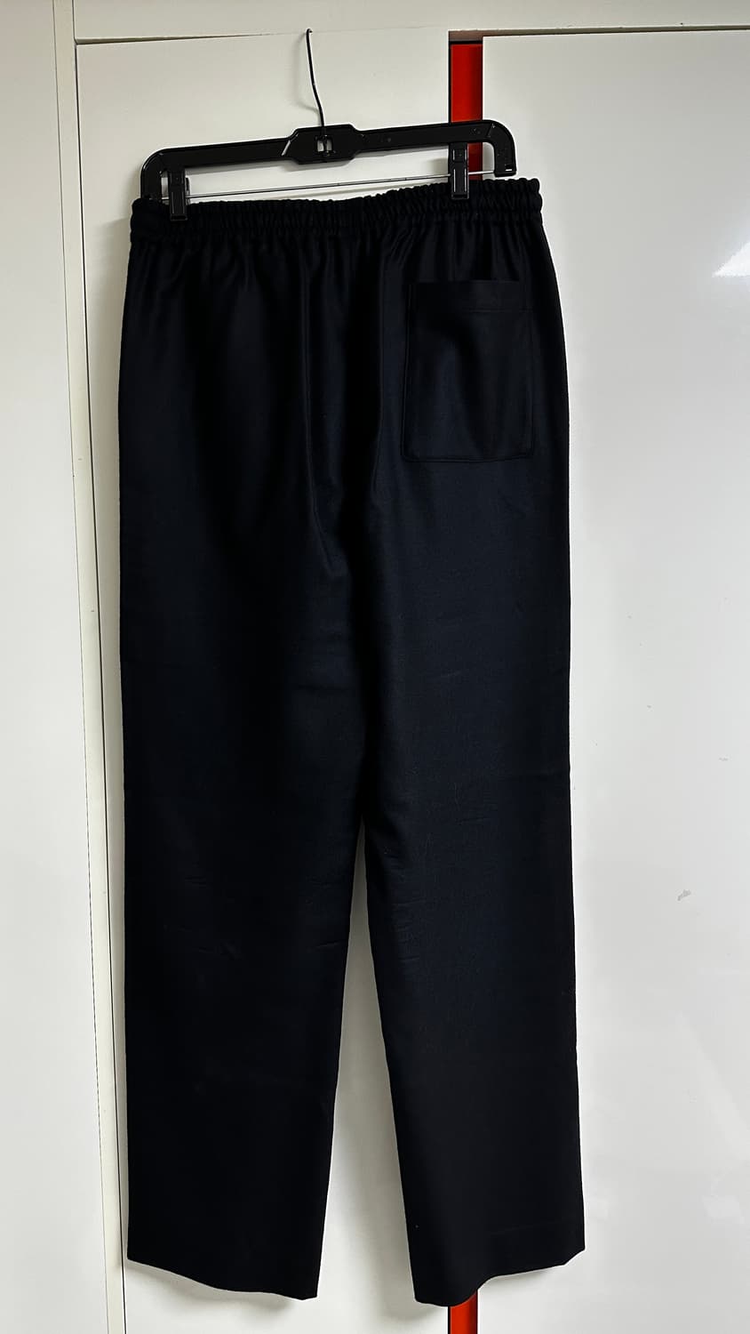 오라리 23FW 슈퍼 라이트 울 이지 슬랙스 블랙 상품이미지3