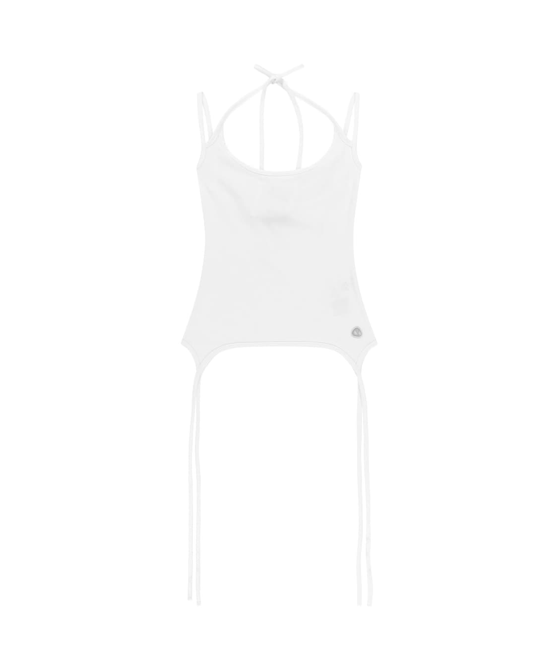 코이세이오 나시 HALTER STRAP SLEEVELESS WHITE 상품이미지1