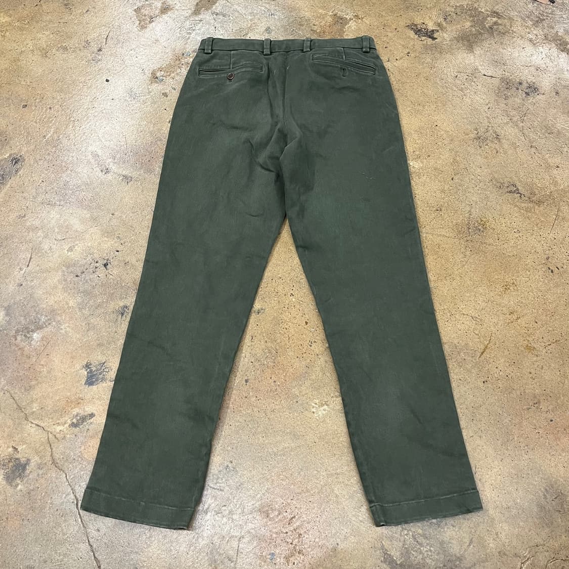 [정품/32] 브룩스 브라더스 올리브색 면바지 b15 상품이미지3