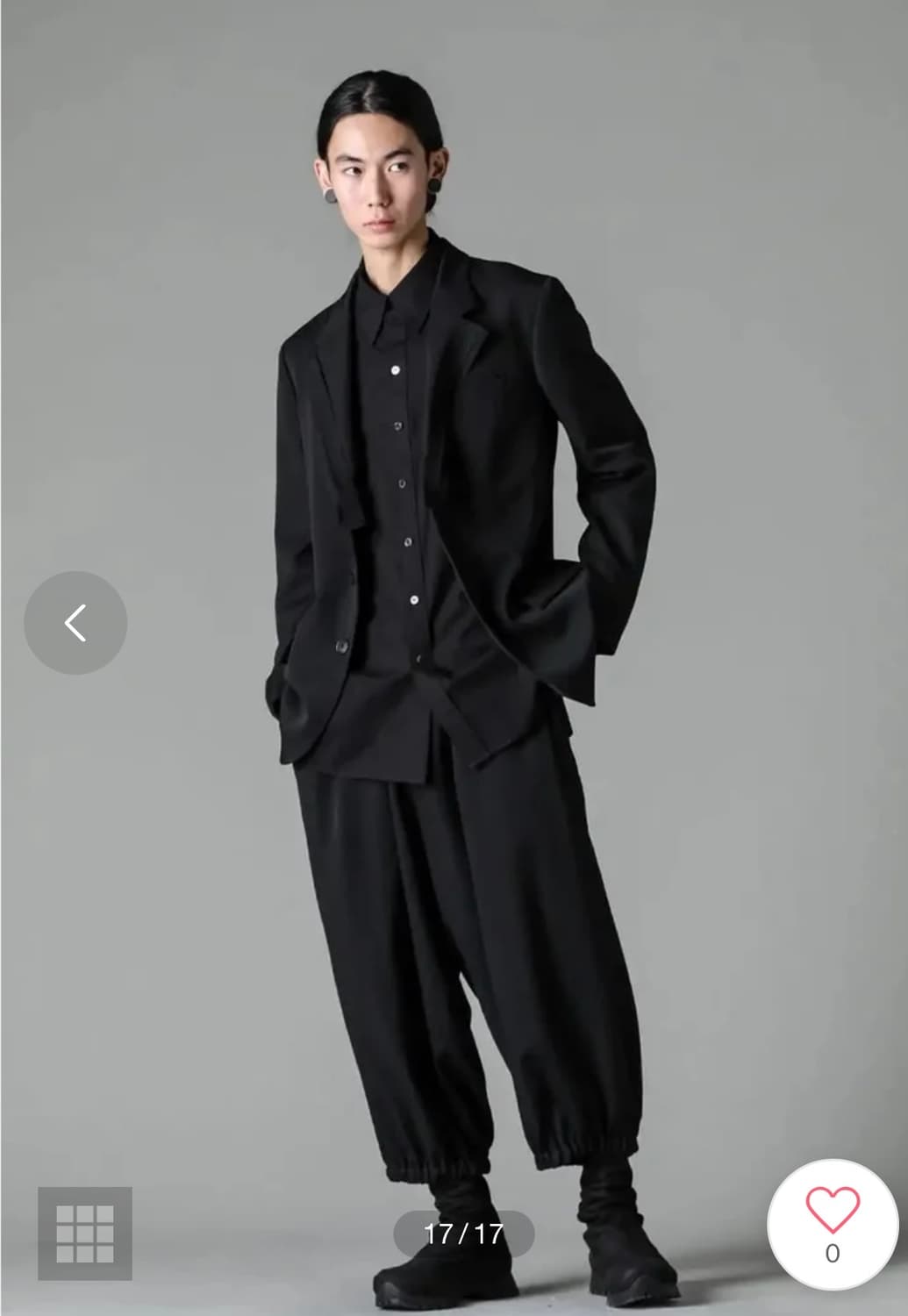 요지야마모토 더블 블레이저(100-105) 상태최상 상품이미지7