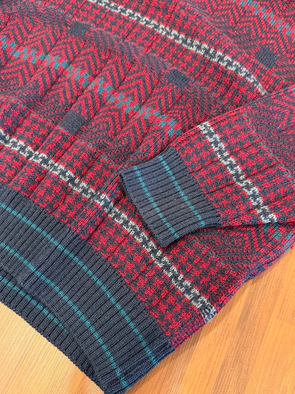 70-80s Pendleton 펜들턴 버진 울 노르딕 니트 (USA) 상품이미지7