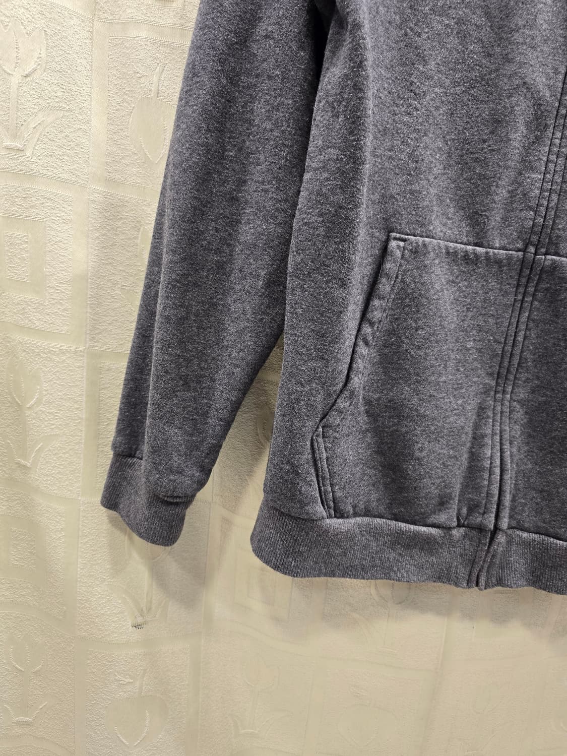 언더아머 기모 회색 후드집업 95 상품이미지4