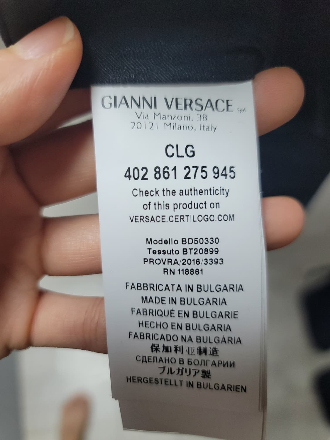 🦋베르사체 플라워 프린팅🦋 블루종 자켓 상품이미지9