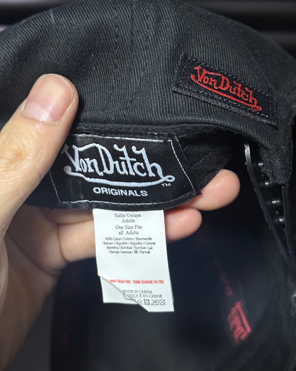 본더치 볼캡 모자 트러커 레드 빨강 블랙 검정 야구 y2k 힙합 댄서  상품이미지5