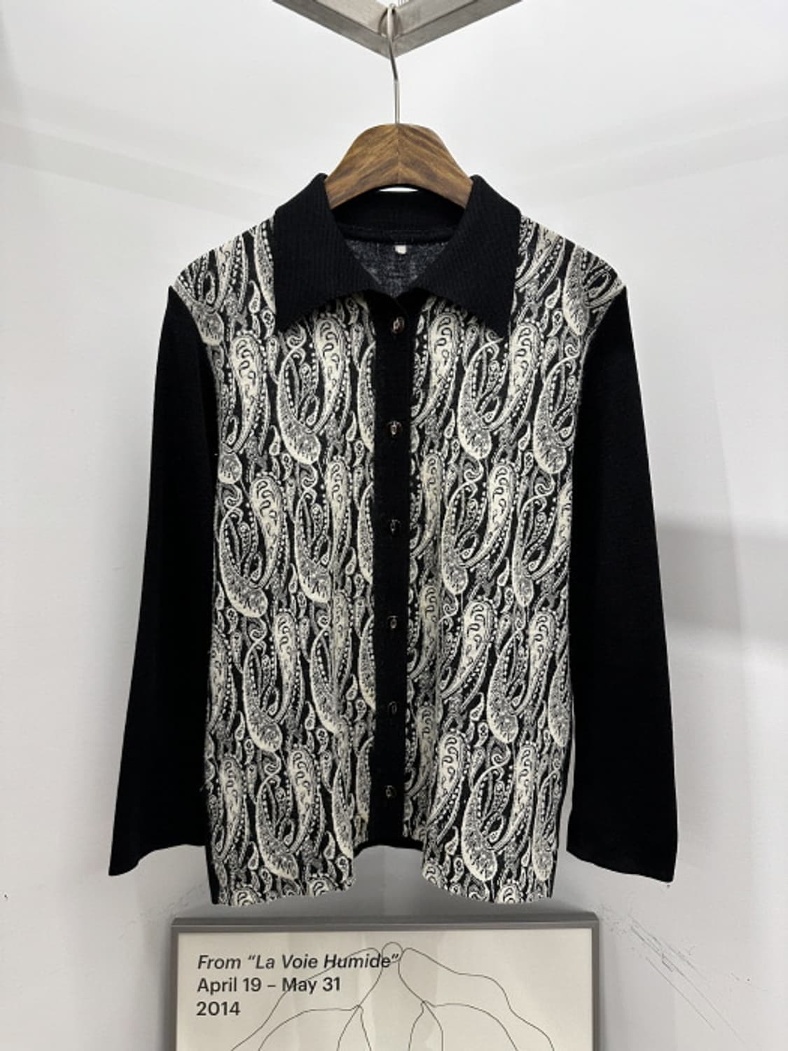 70-80'S VINTAGE 페이즐리 가디건 (L) 상품이미지1