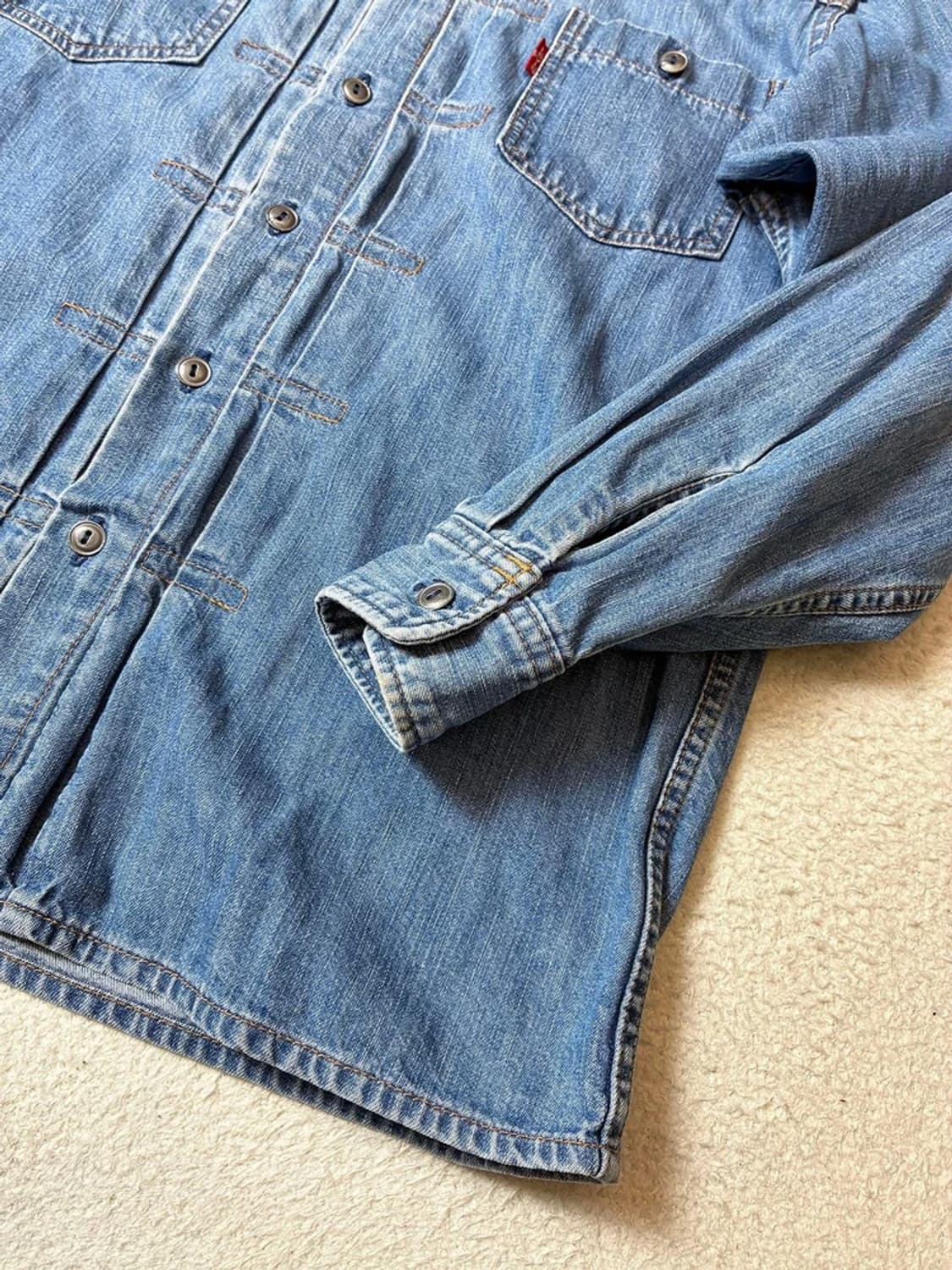 리바이스 90's 세컨타입 데님 셔츠 PN7352 상품이미지5
