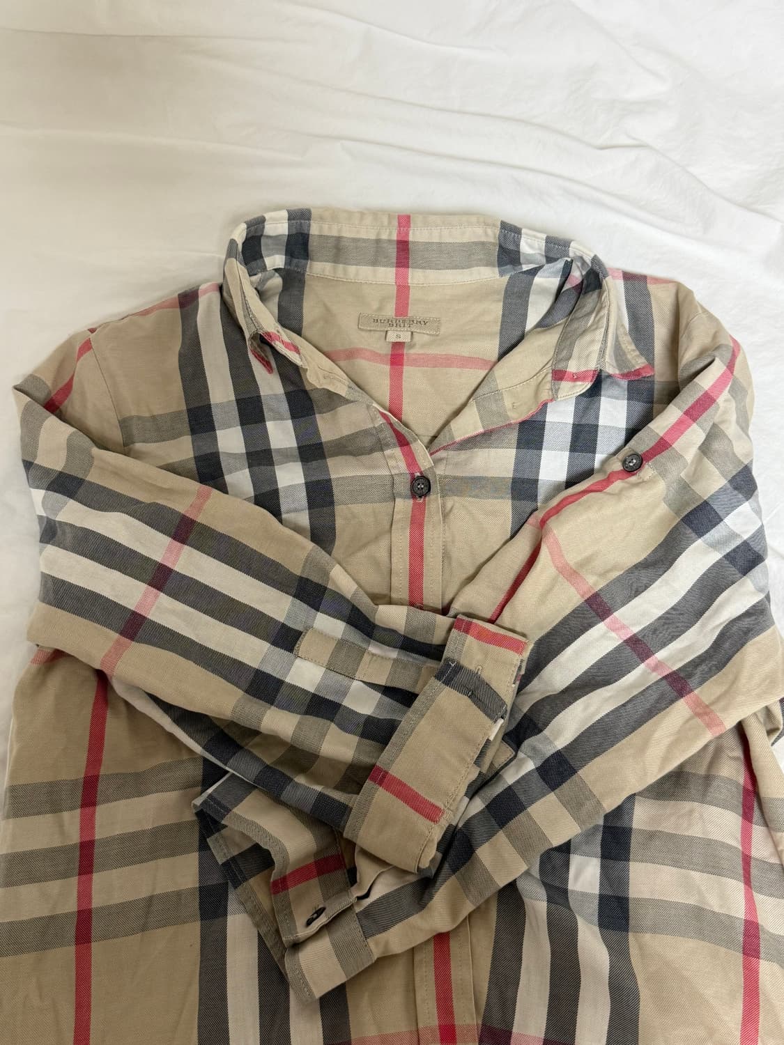 Burberry 체크 셔츠 상품이미지1