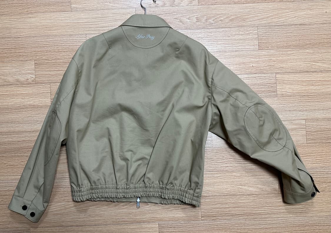 애프터프레이 라미 코튼 집업 블루종 M 판매합니다 상품이미지3