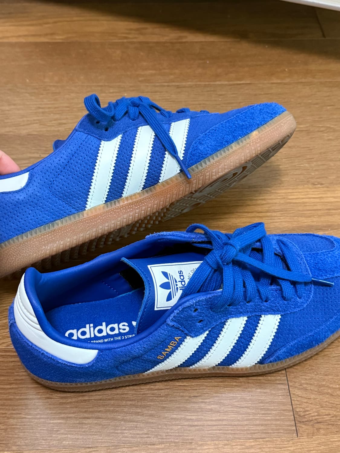 아디다스 삼바 로얄블루 새상품급 상품이미지3