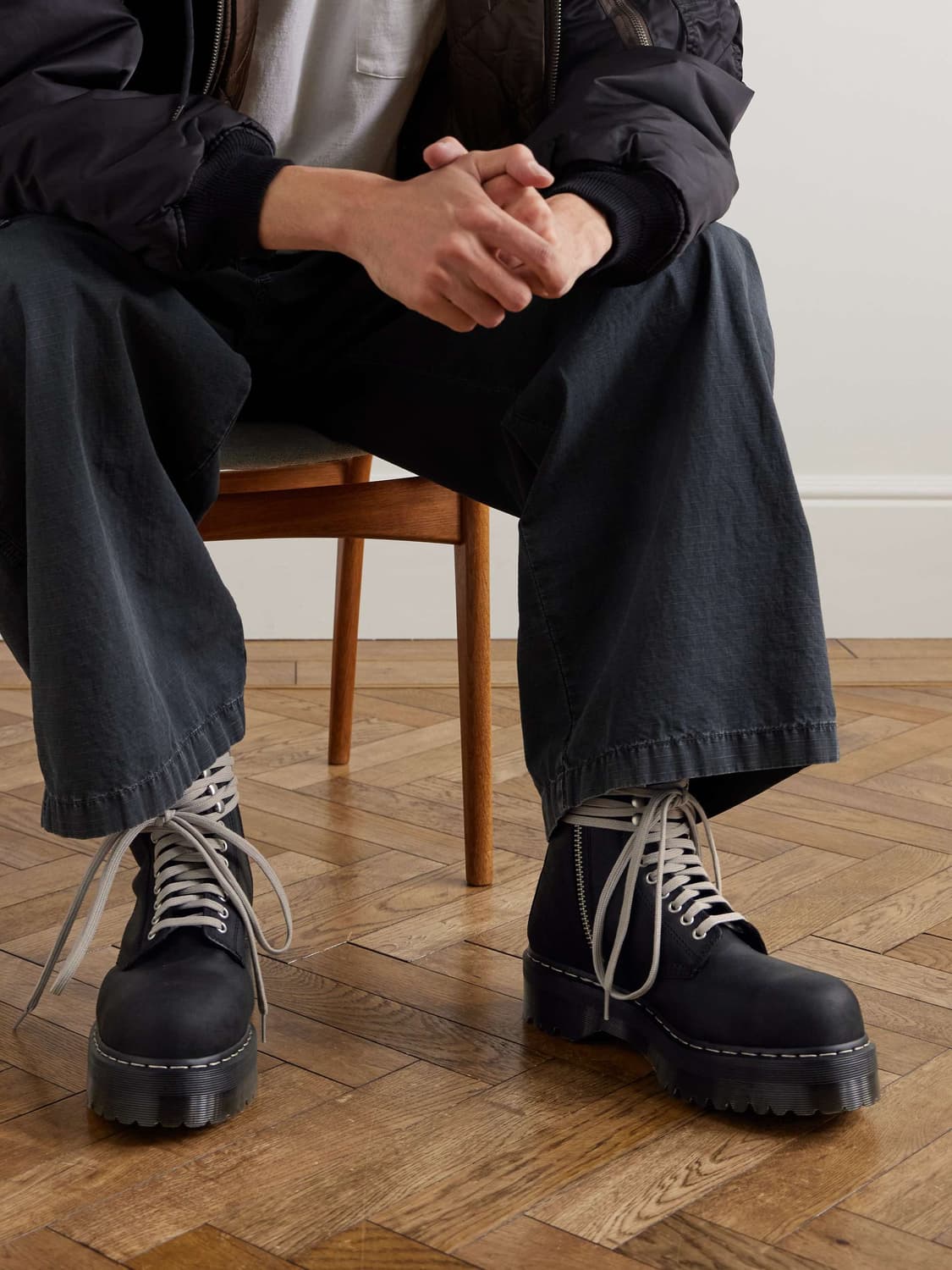 릭오웬스 닥터마틴 쿼드 솔 스틸토  상품이미지1