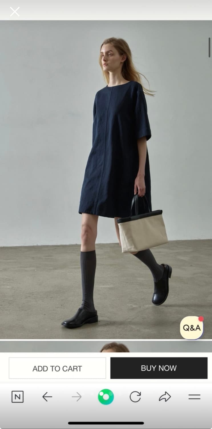 파사드패턴 린다백 ecru 색상 새제품 상품이미지2