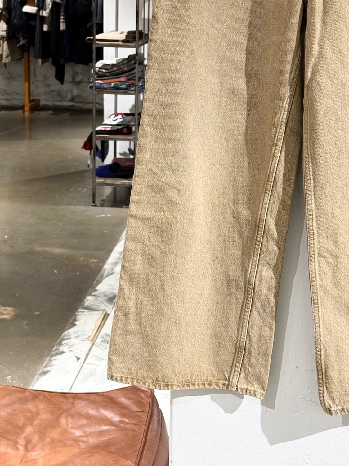 폴로 랄프로렌 베이지 버튼 워시드 코튼 팬츠 상품이미지4