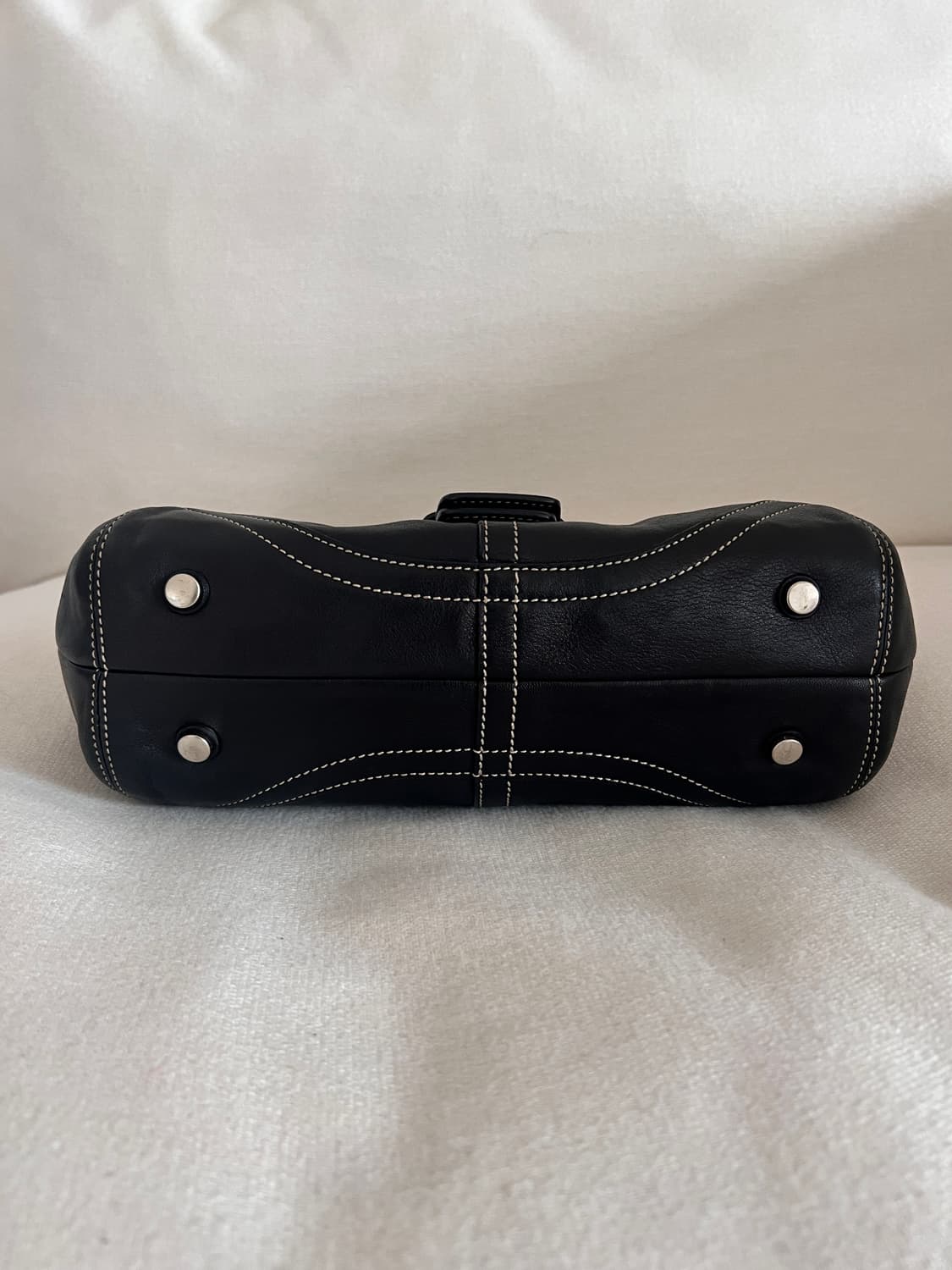 빈티지 코치 소호 버클 플랩 백 9743 상품이미지8