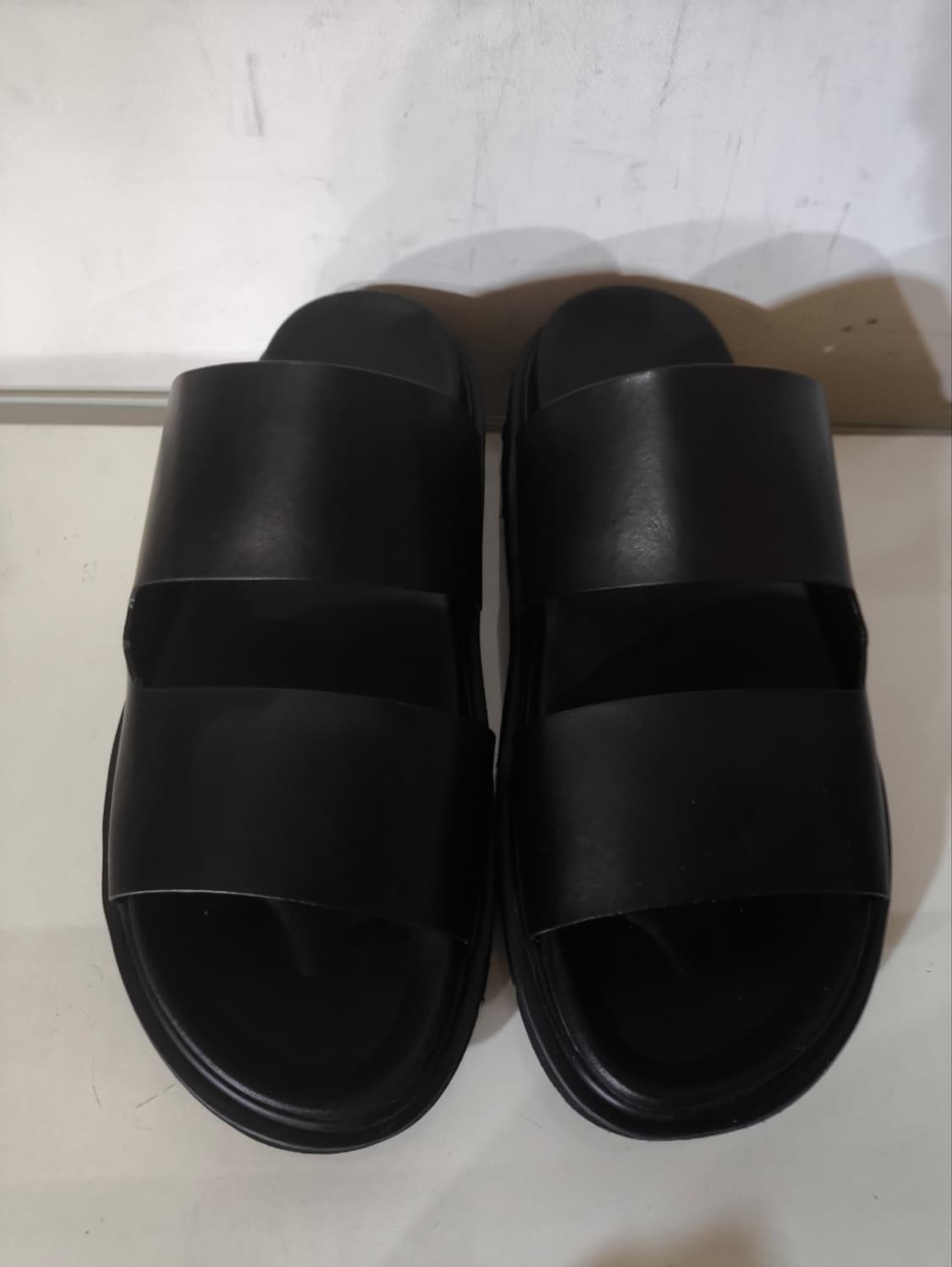 290mm 무탠다드 스트랩 가죽 슬리퍼  상품이미지4