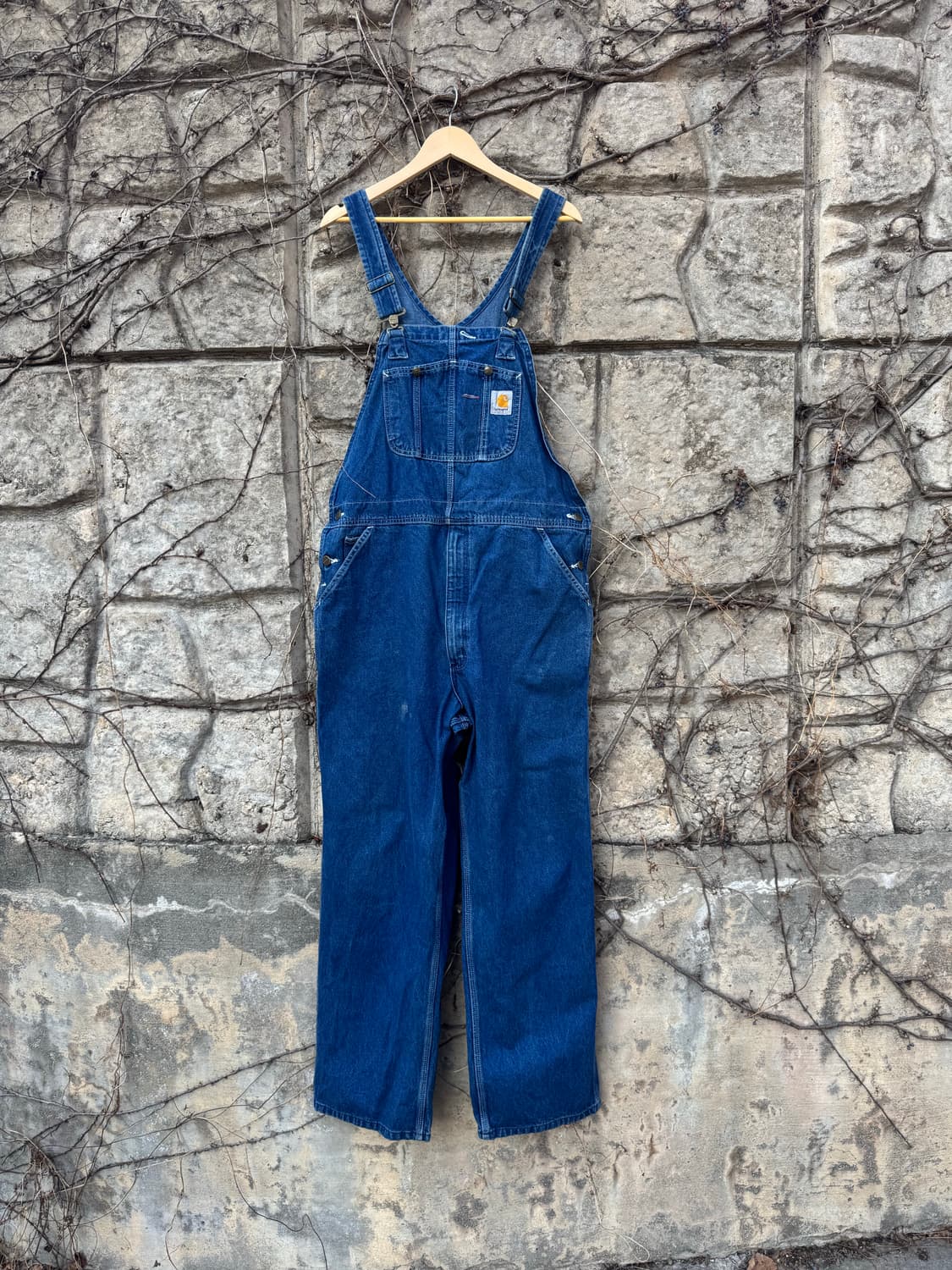 칼하트 빈티지 데님 오버롤 오버올 멜빵 팬츠 38 상품이미지1