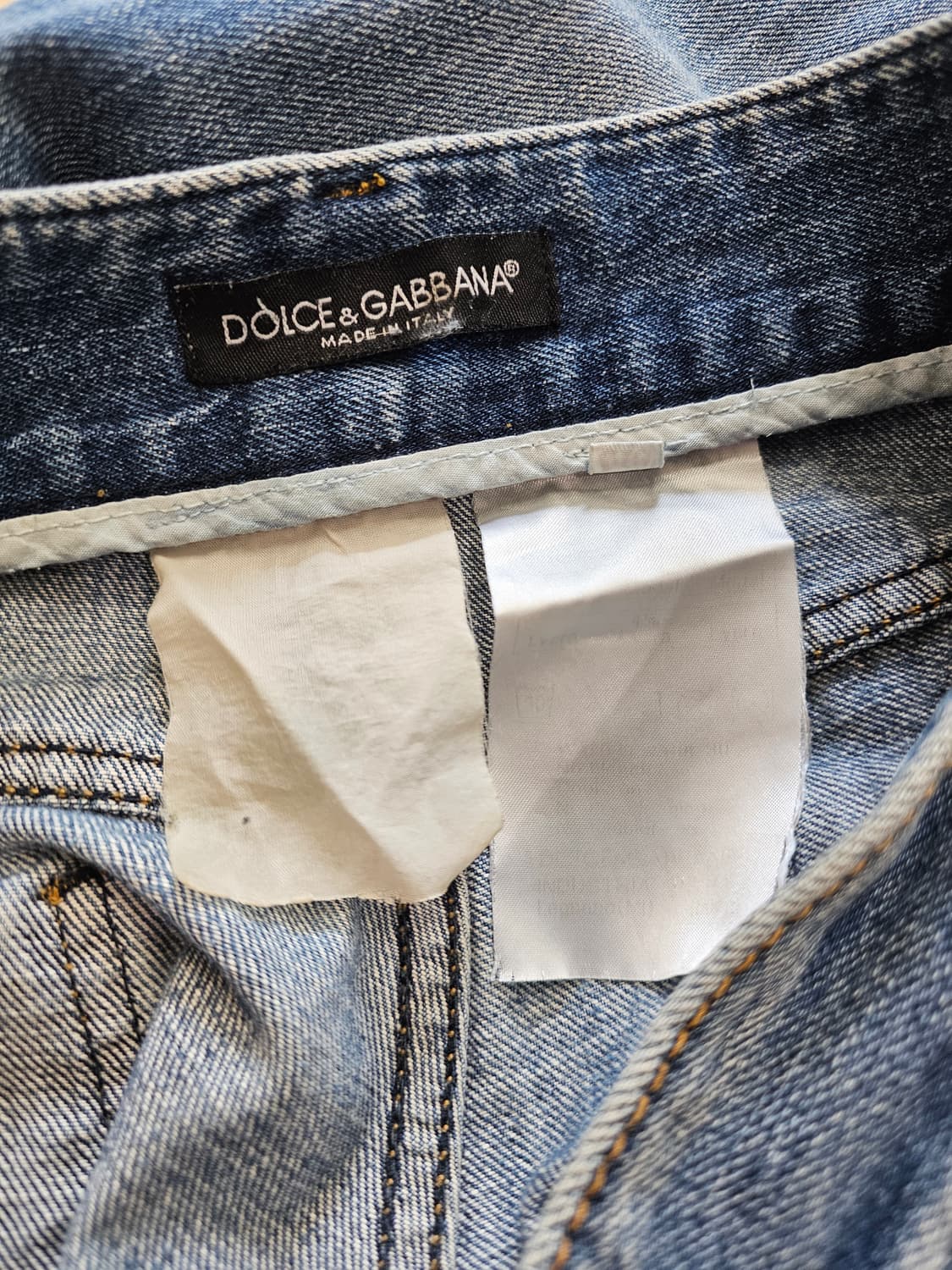 돌체앤가바나 데미지 청바지 31인치 상품이미지7