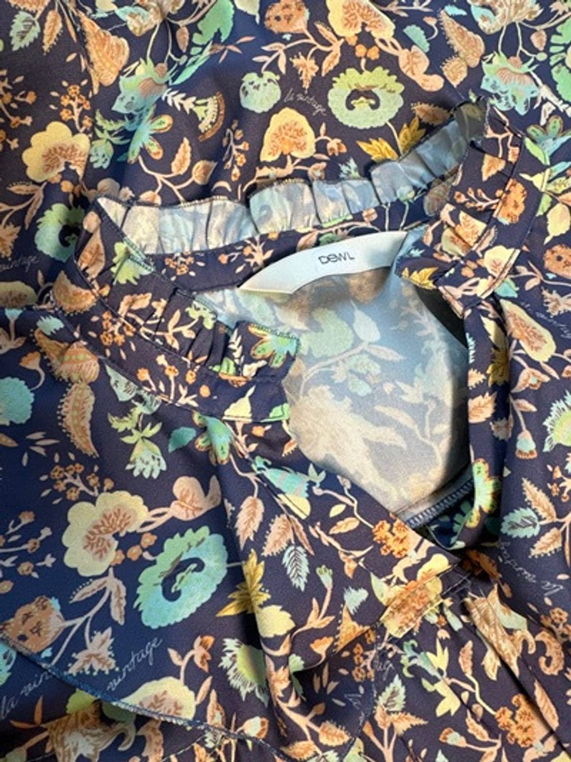 듀엘 큐빅단추 롱원피스  상품이미지4