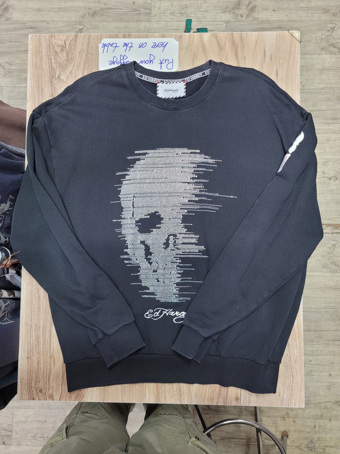 ED HARDY 에드하디 맨투맨 티셔츠 상품이미지1