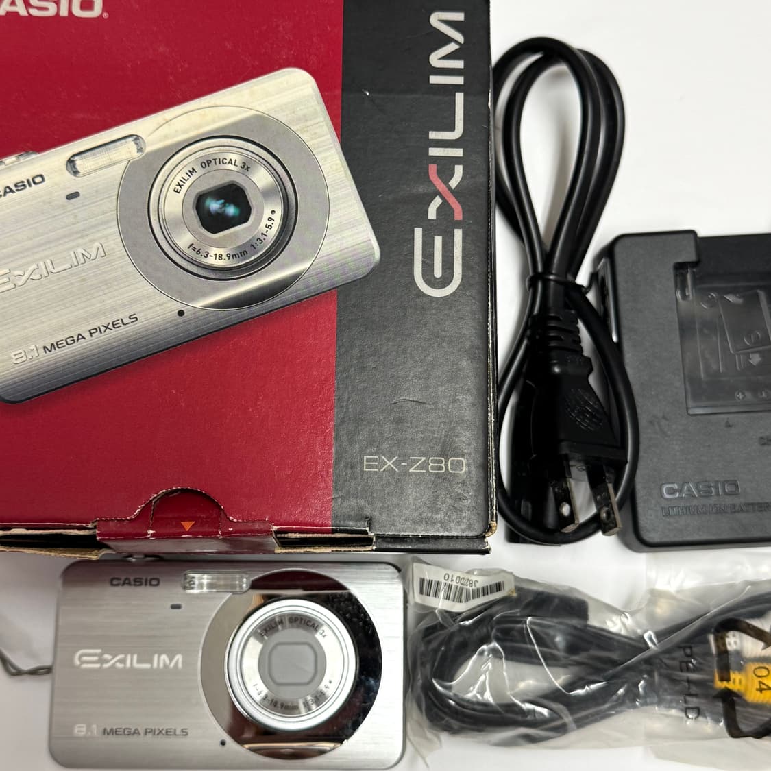 작례있음) 카시오 엑슬림 빈티지 디카/Casio Exilim ex-z80 상품이미지4