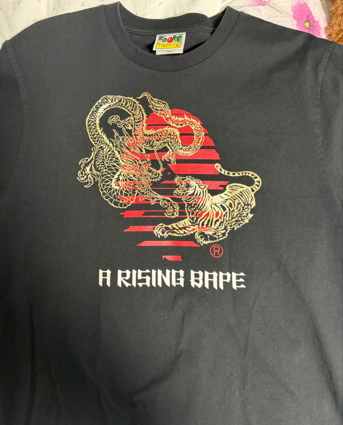 베이프 타이거 앤 드래곤 에이프 헤드 반팔티 TIGER AND DRAGO 상품이미지2