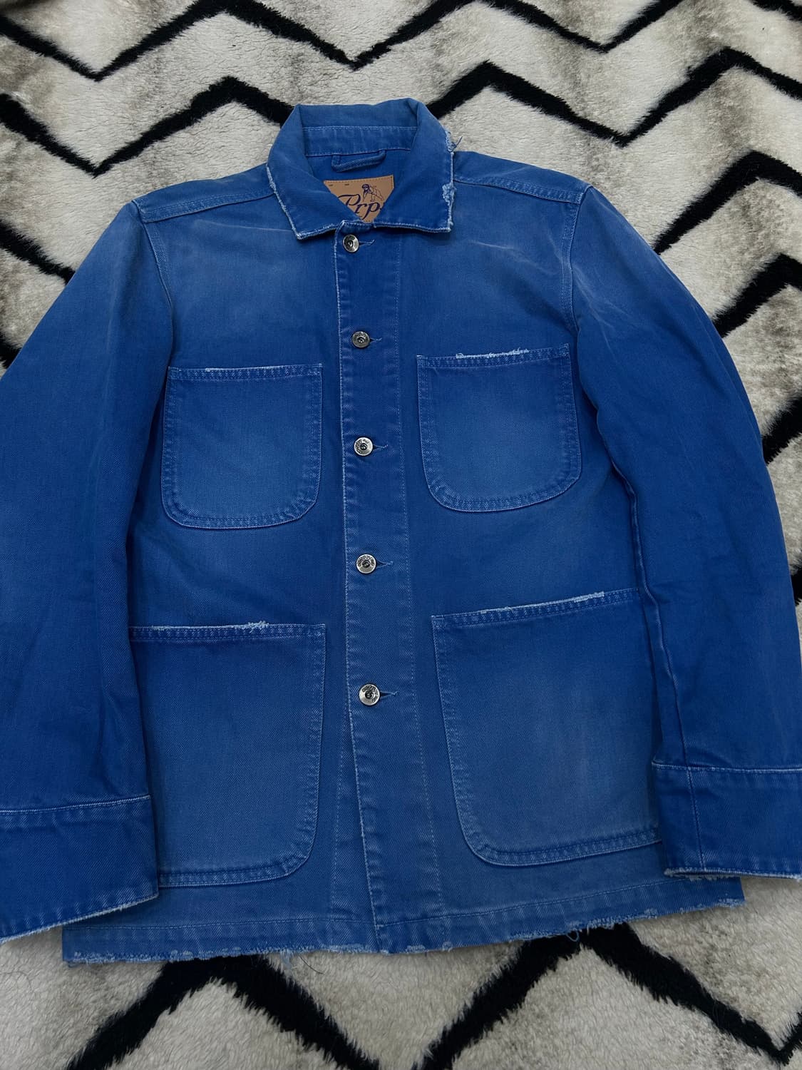 [M]PRPS 프렌치 데님 워크자켓/블루 상품이미지1