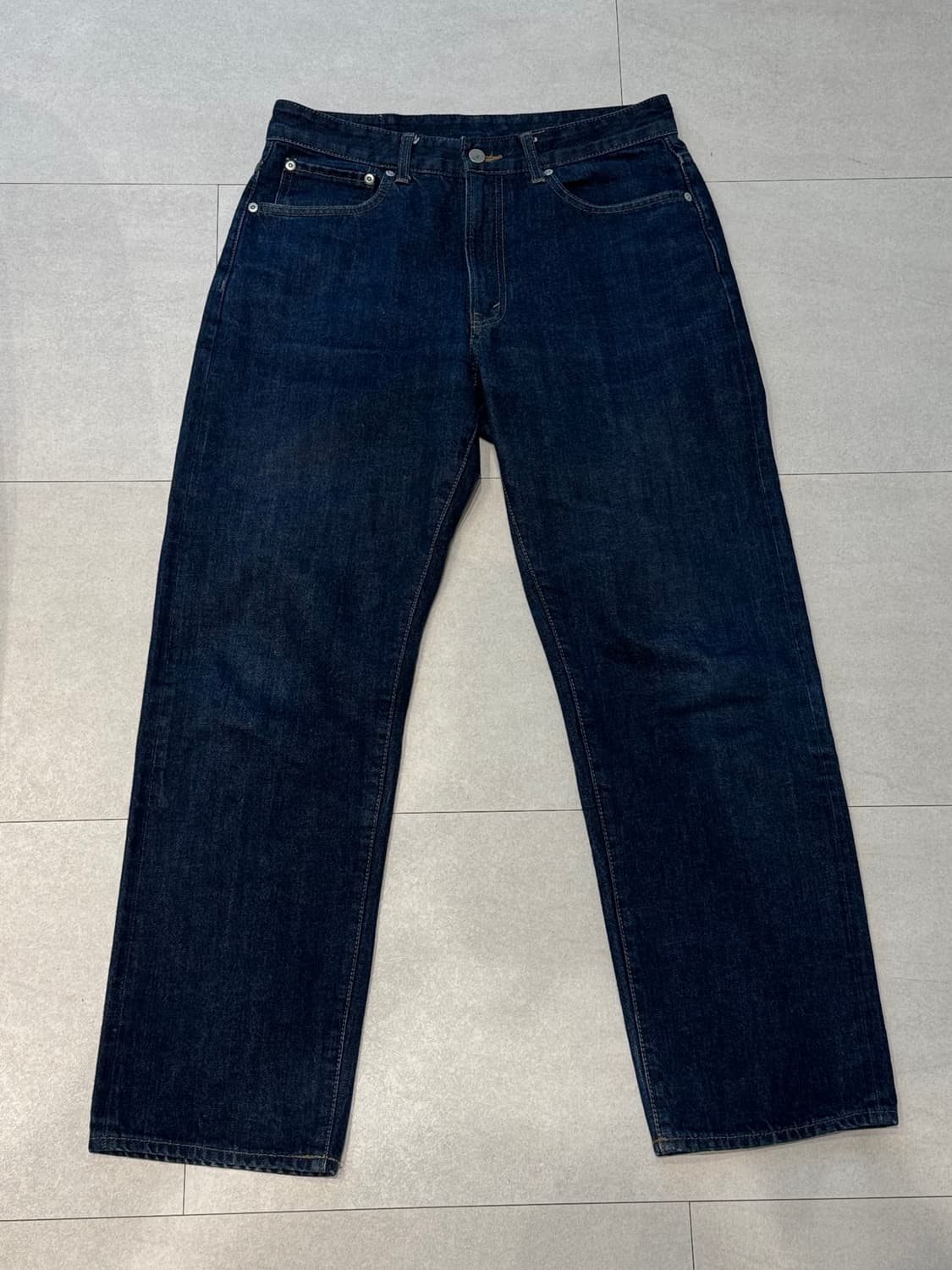 카키스 5p 셀비지 데님 다크블루 M 판매합니다 khakis 상품이미지1