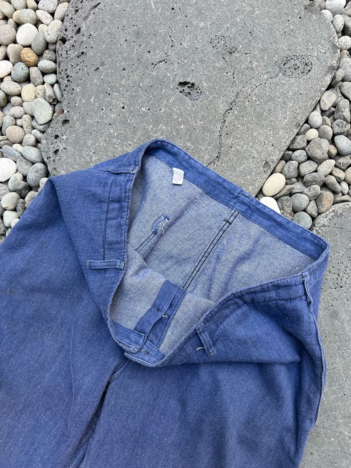 OLD VINTAGE WASHING HAIRY DENIM 프렌치워크팬츠 상품이미지5