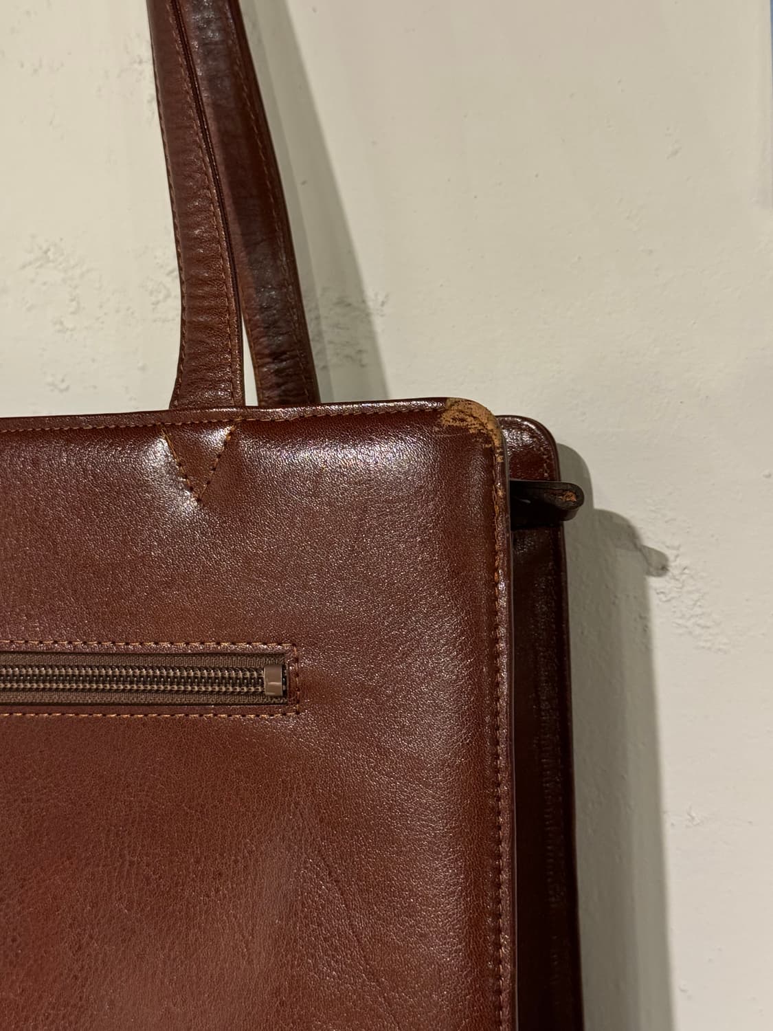 사각 가죽 숄더백 상품이미지7