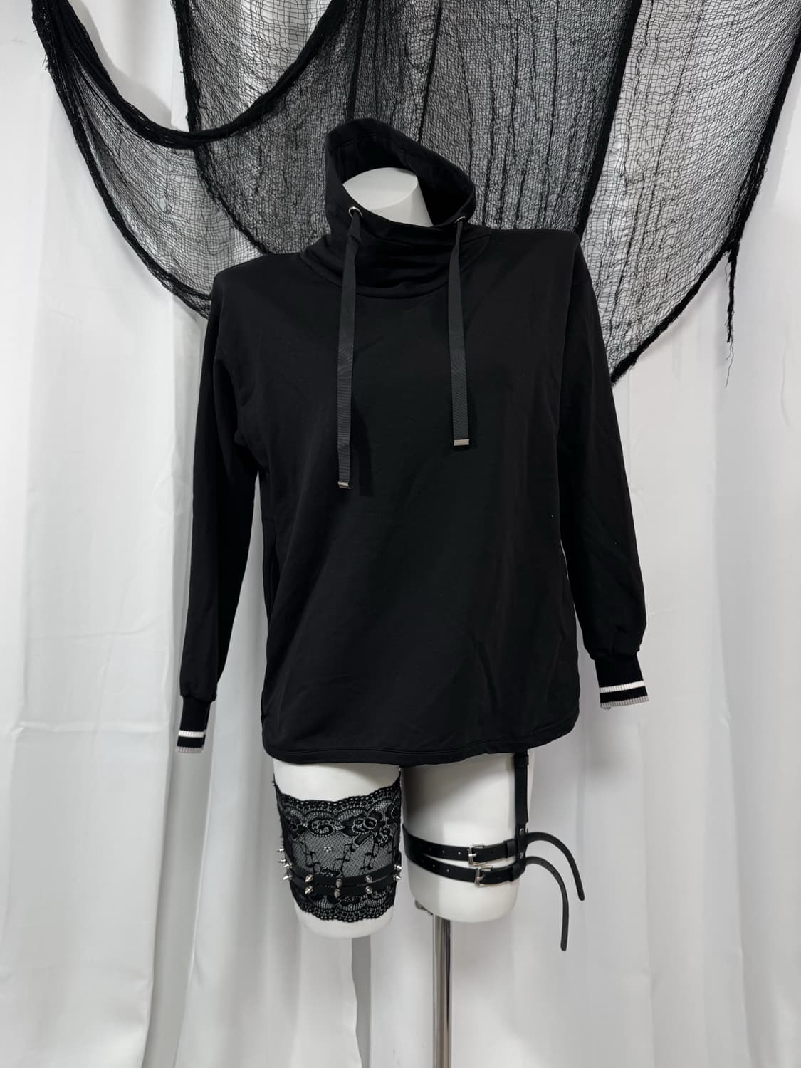 high neck t-shirt 상품이미지2