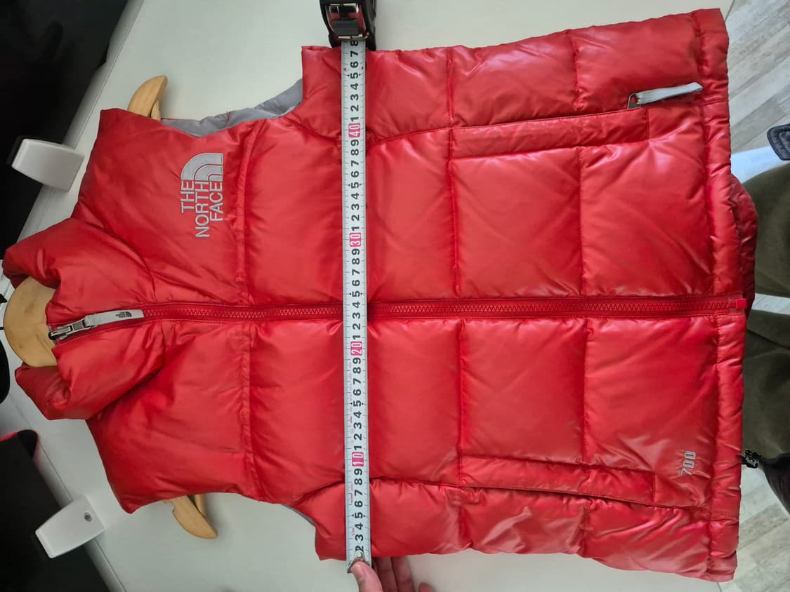 노스페이스 700 눕시 구스 패딩조끼 여성M 상품이미지8