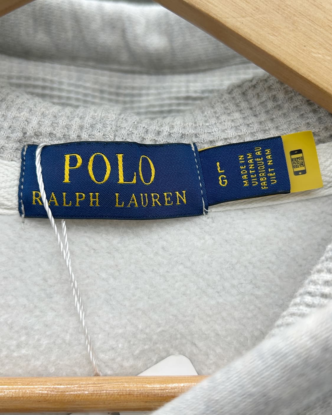 폴로 랄프로렌 신형 써멀 스웻 후드집업 그레이 상품이미지5