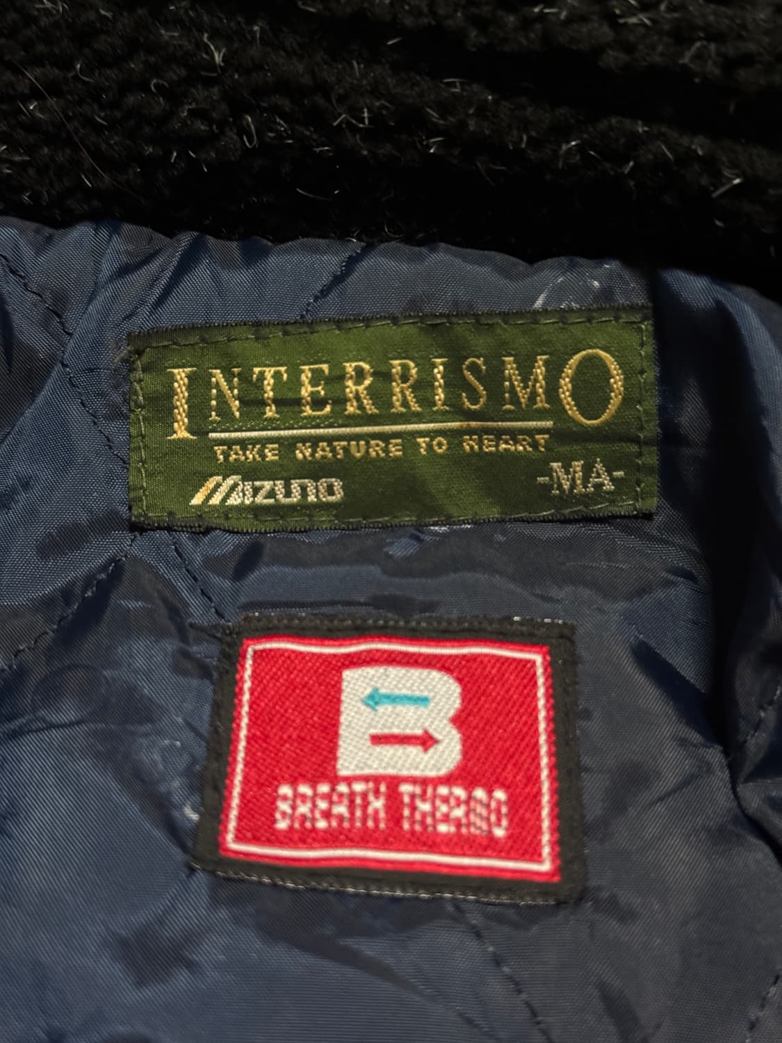 Mizuno interrismo middle coat black L 상품이미지4