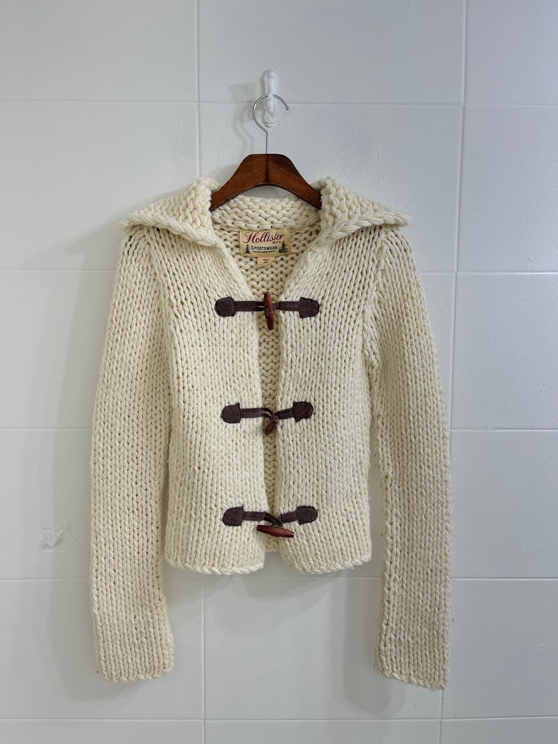 베이지 사와코 케이프 가디건 니혼진 코디세트 상품이미지5