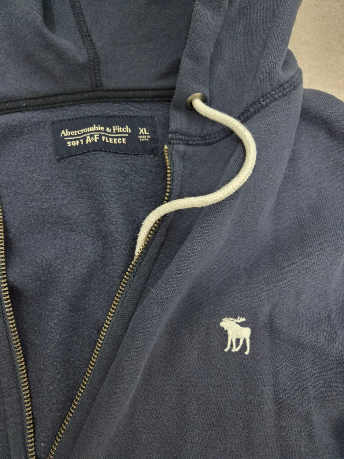 아베크롬비 네이비 후드 상품이미지9